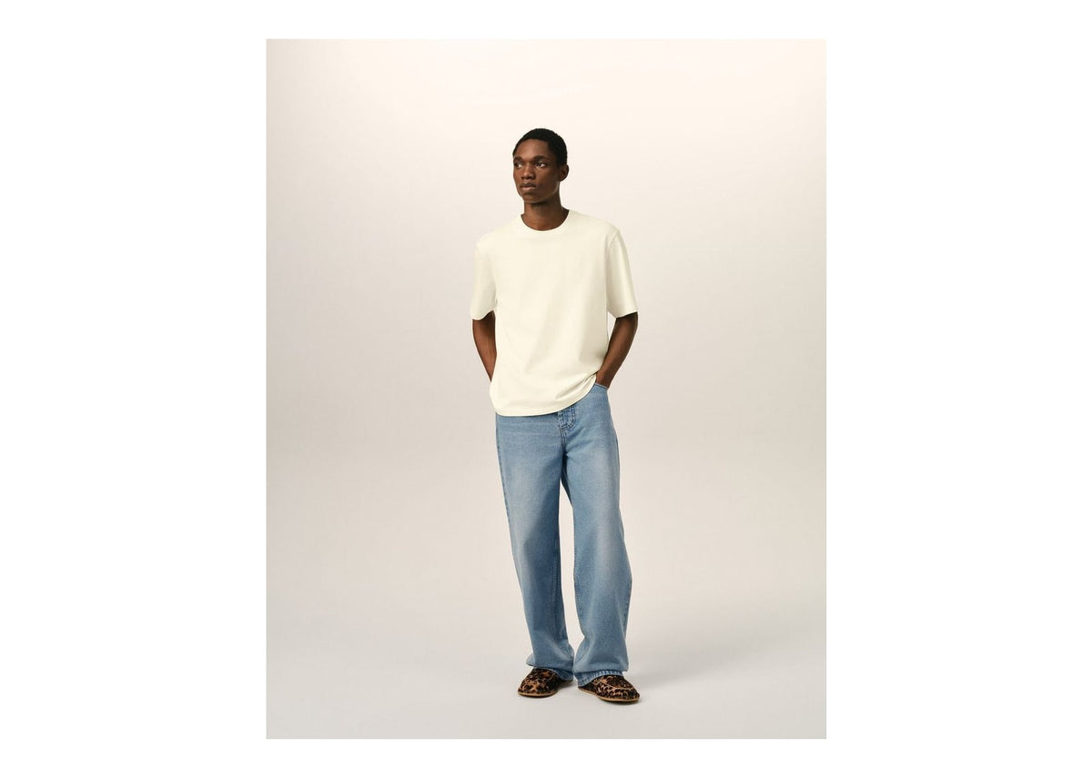 Ami Paris Baggy-Fit Cotton Jeans L 32 Used Blue