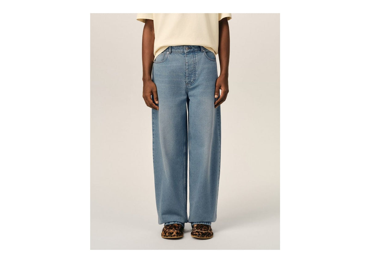Ami Paris Baggy-Fit Cotton Jeans L 32 Used Blue