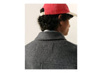 Ami Paris Button-Down Wool and Cashmere Jacket Carbon Grey/Ash Grey