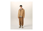 Ami Paris Button-Down Wool and Cashmere Jacket Mastic Beige/Mastic Beige Light