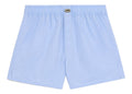 Ami Paris Cotton Boxer with Ami Patch Cashmere Blue
