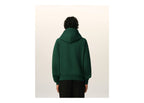 Ami Paris Cotton Don't Forget To Love Hoodie Bottle Green