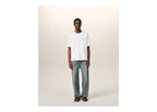 Ami Paris Cotton T-Shirt with Place Des Victoires Print White