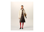 Ami Paris Cotton Utility Parka Jacket Ivory