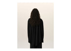 Ami Paris Lavalliere Silk-Blend Blouse Black (W)
