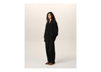 Ami Paris Lavalliere Silk-Blend Blouse Black (W)
