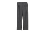 Ami Paris Two-Pleats Wool Trousers Carbon Grey