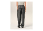 Ami Paris Two-Pleats Wool Trousers Carbon Grey