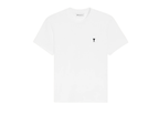 Ami Paris White Cotton Ami De Coeur T-Shirt