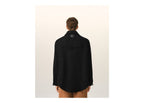 Ami Paris Wool Button-Down Jacket Black
