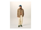 Ami Paris Wool Button-Down Jacket Chocolate Brown/Ivory