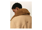 Ami Paris Wool Padded Jacket Mastic Beige