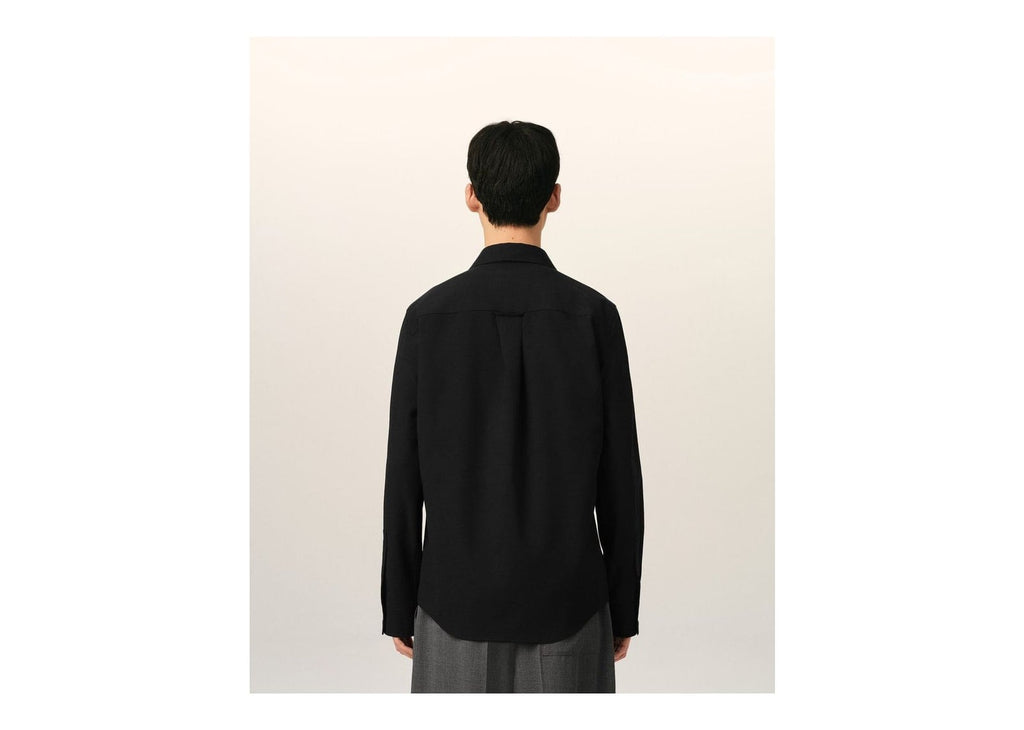 Ami Paris Wool Shirt Black