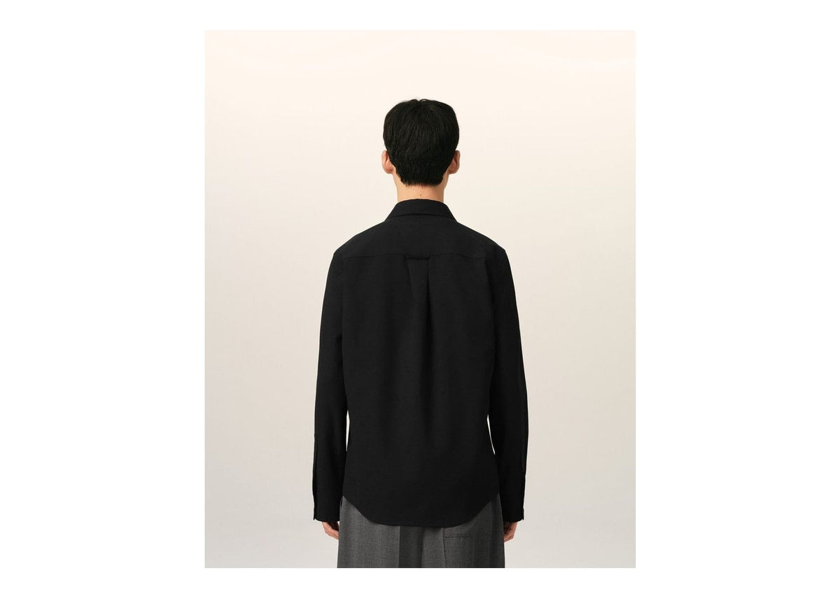 Ami Paris Wool Shirt Black