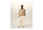 Ami Paris Wool Shirt Mastic Beige