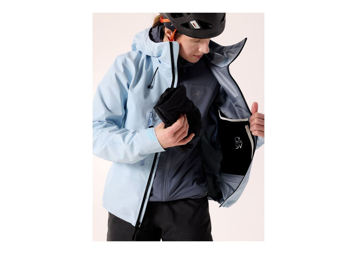 Arc'teryx Alpha SV Jacket Alpine Blue/Black (W)