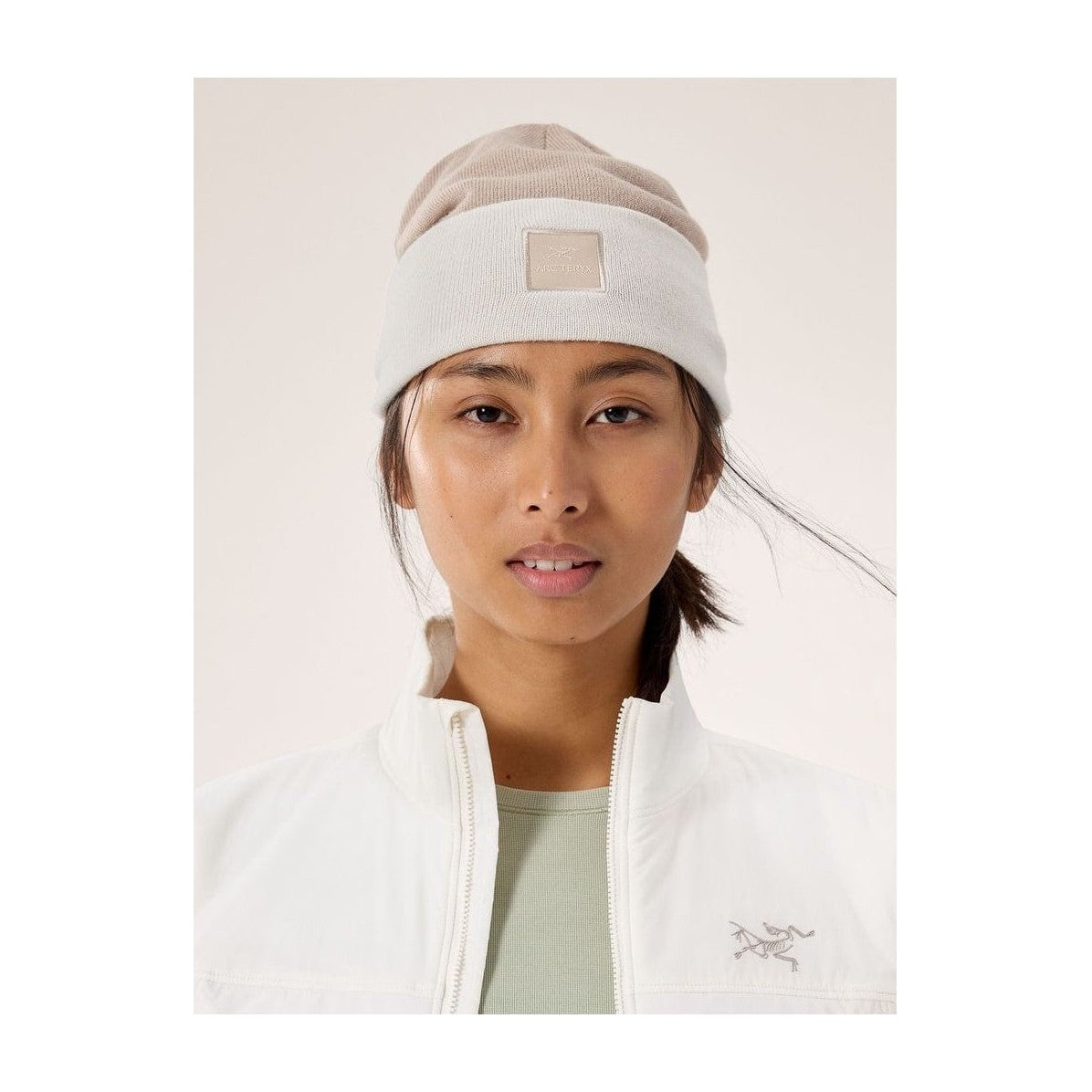Arc'teryx Colour Block Toque Rune/Arctic Silk