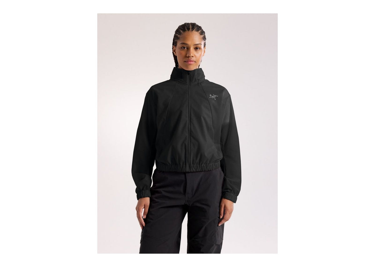 Arc'teryx Naya Cropped Stowhood Jacket Black (W)