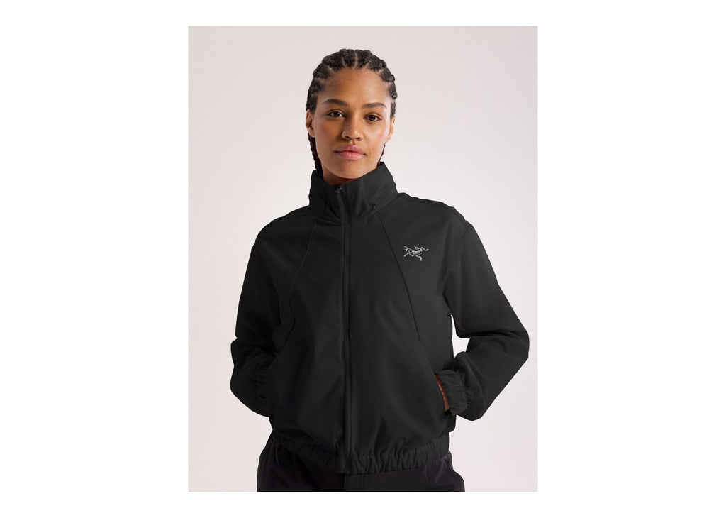 Arc'teryx Naya Cropped Stowhood Jacket Black (W)
