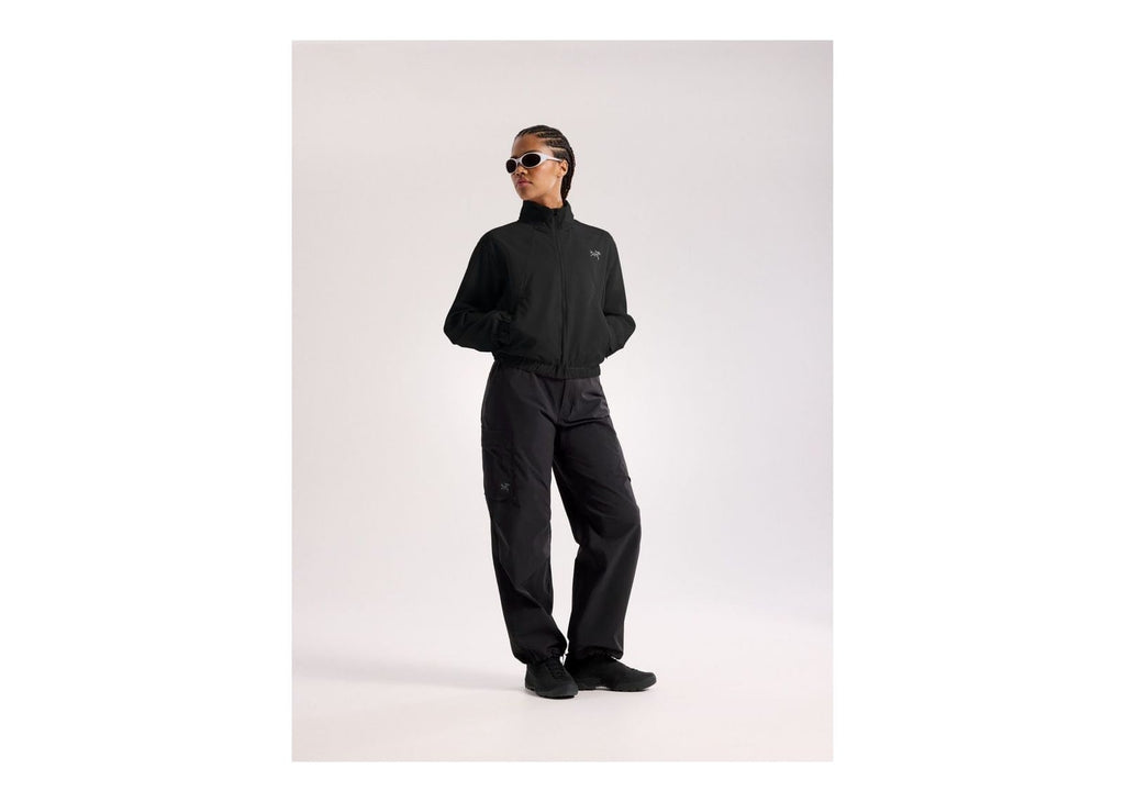 Arc'teryx Naya Cropped Stowhood Jacket Black (W)