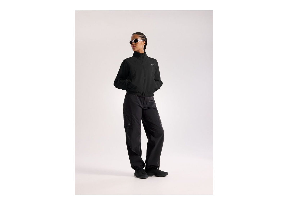 Arc'teryx Naya Cropped Stowhood Jacket Black (W)
