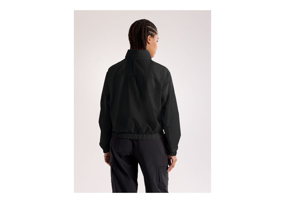 Arc'teryx Naya Cropped Stowhood Jacket Black (W)