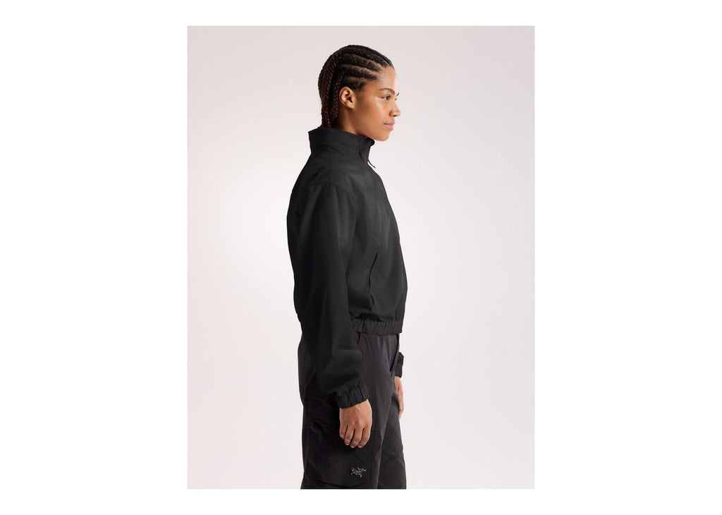 Arc'teryx Naya Cropped Stowhood Jacket Black (W)