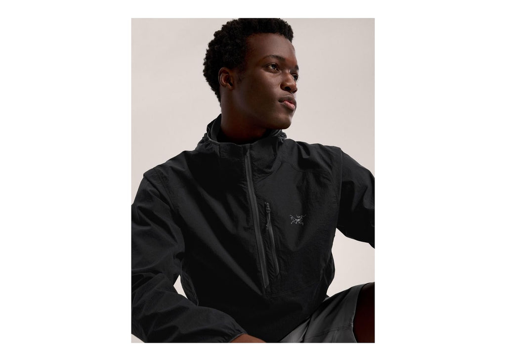 Arc'teryx Ossa 1/2 Zip Hoody Black