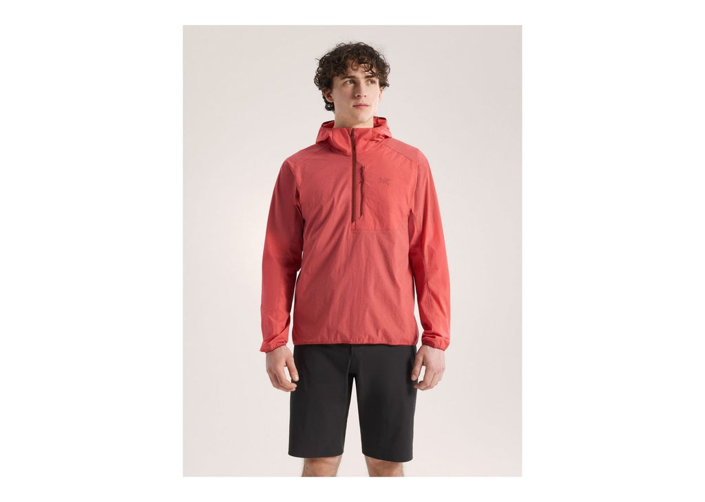 Arc'teryx Ossa 1/2 Zip Hoody Stone Red