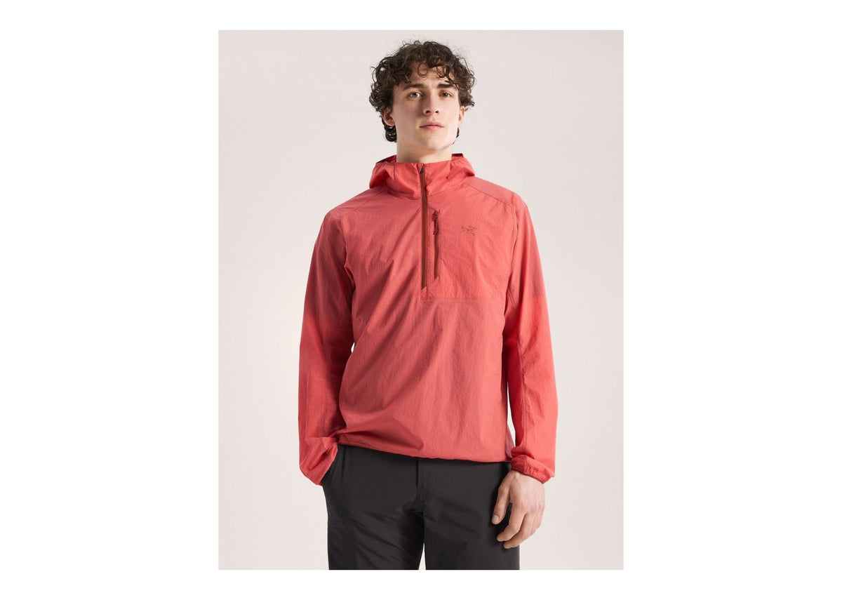 Arc'teryx Ossa 1/2 Zip Hoody Stone Red
