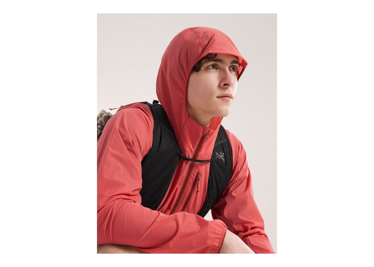 Arc'teryx Ossa 1/2 Zip Hoody Stone Red