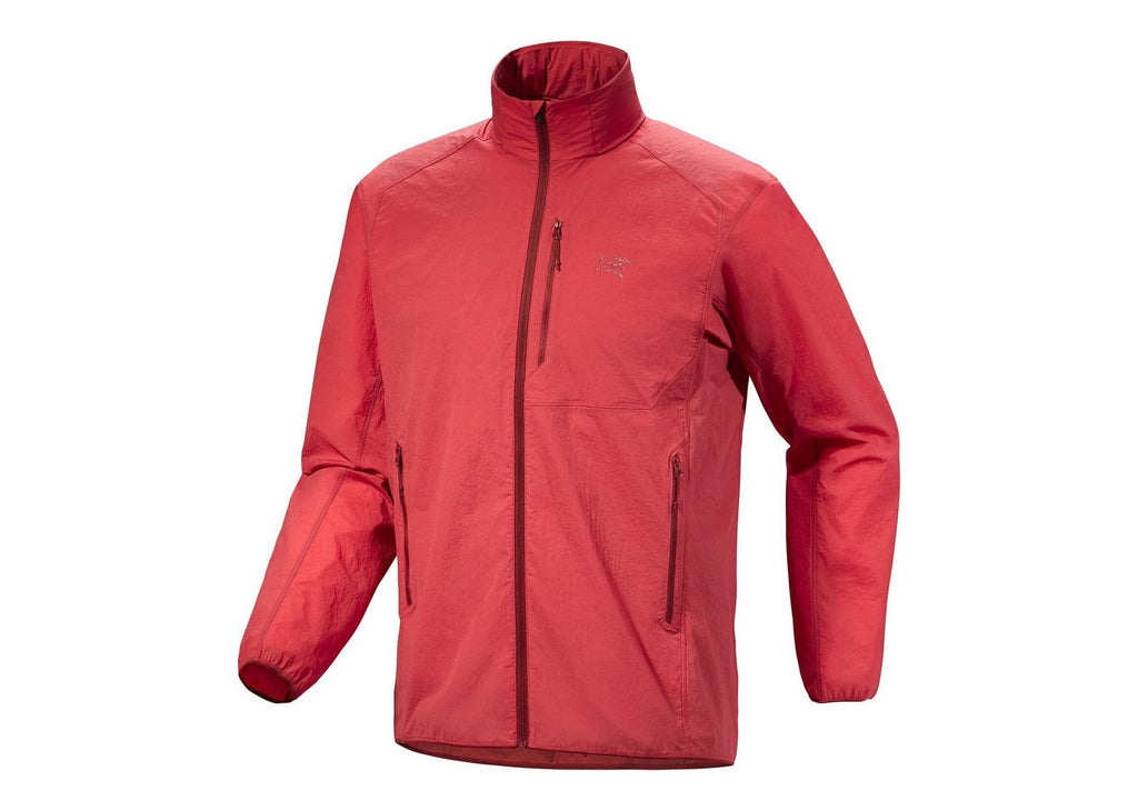 Arc'teryx Ossa Stowhood Jacket Stone Red