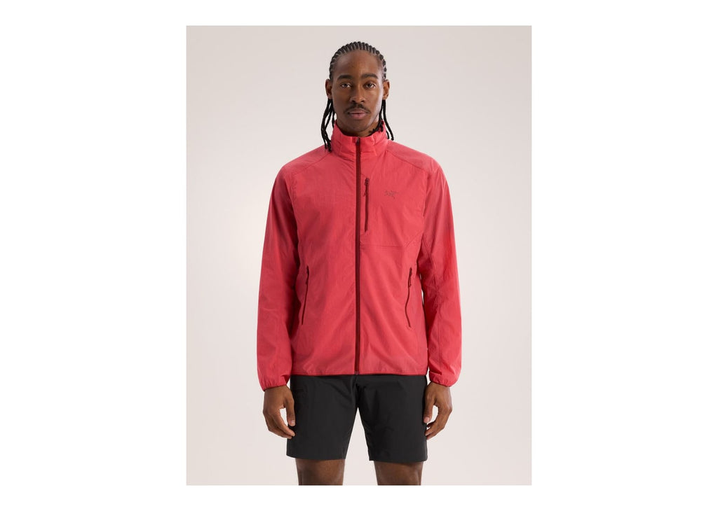 Arc'teryx Ossa Stowhood Jacket Stone Red