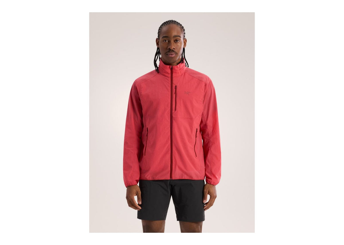 Arc'teryx Ossa Stowhood Jacket Stone Red