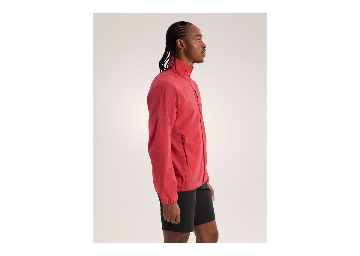 Arc'teryx Ossa Stowhood Jacket Stone Red