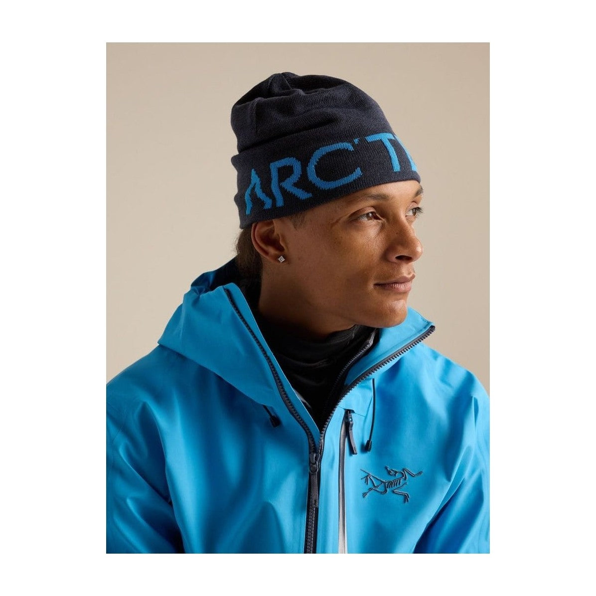 Arc'teryx Word Head Toque Blk Sapphire/Aqua