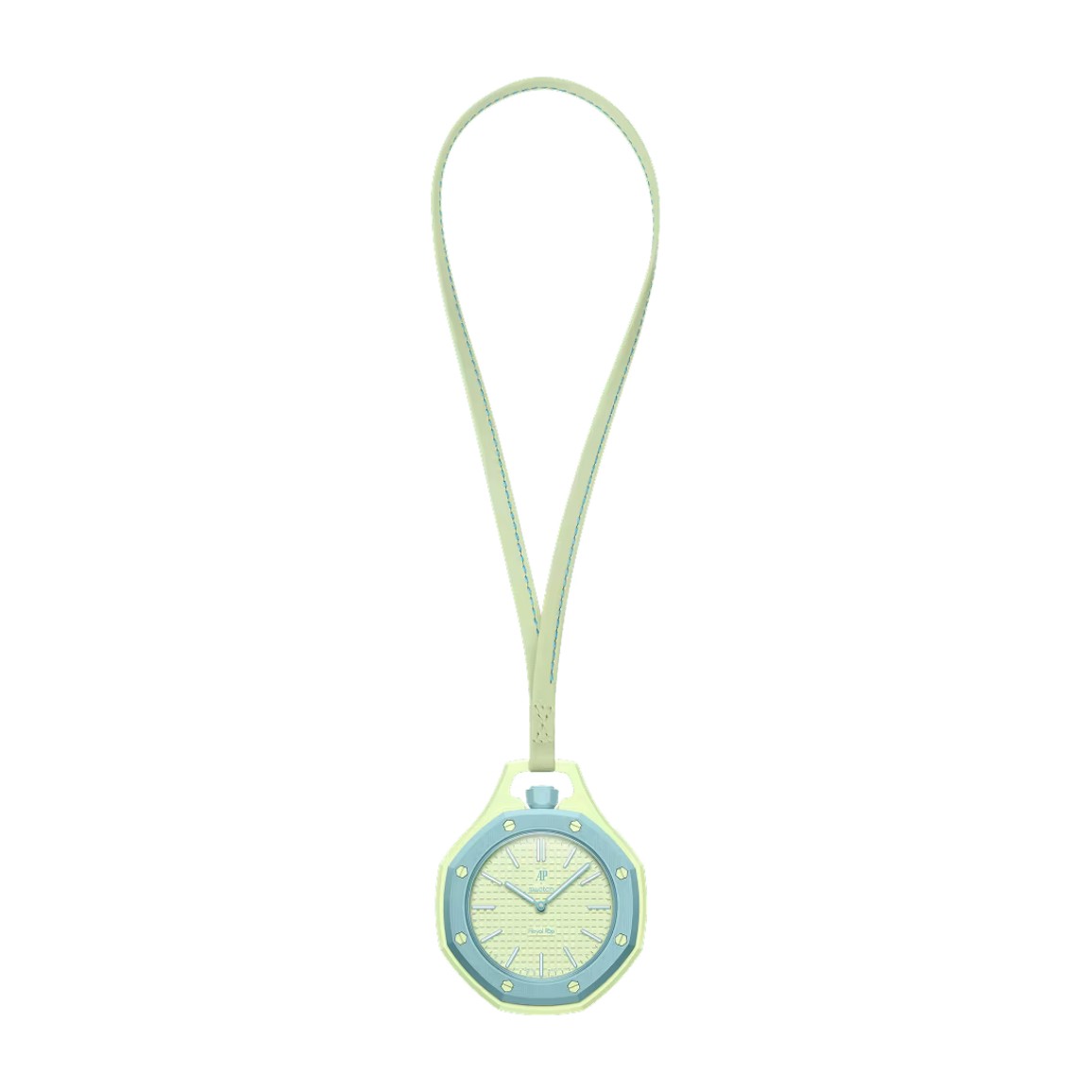 Audemars Piguet x Swatch Bioceramic Royal Pop Blaue Acht Lime Green