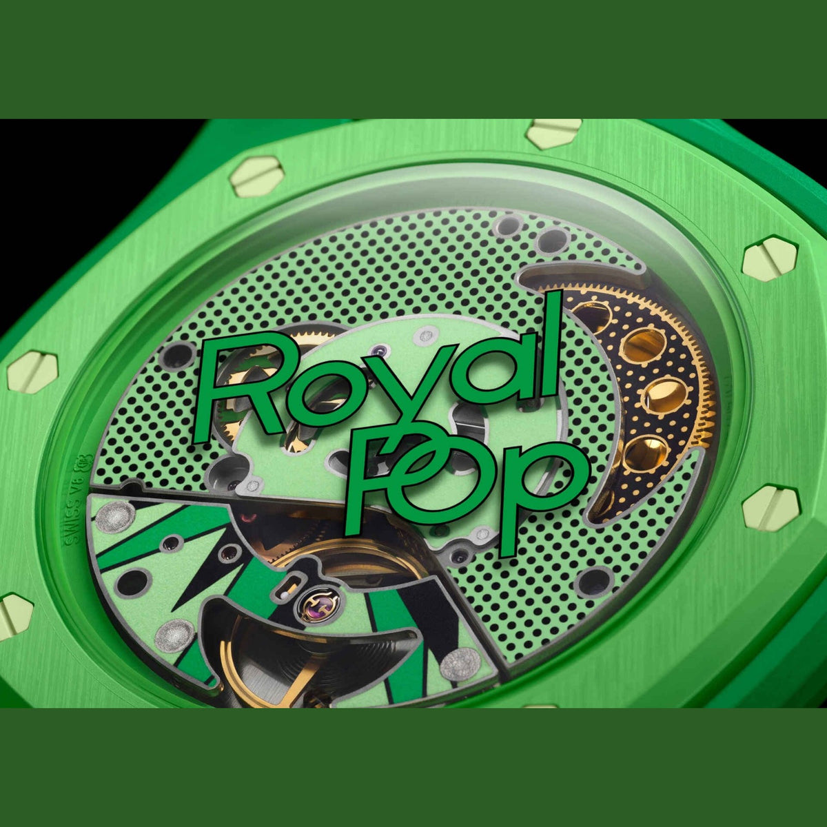 Audemars Piguet x Swatch Bioceramic Royal Pop Green Eight Green