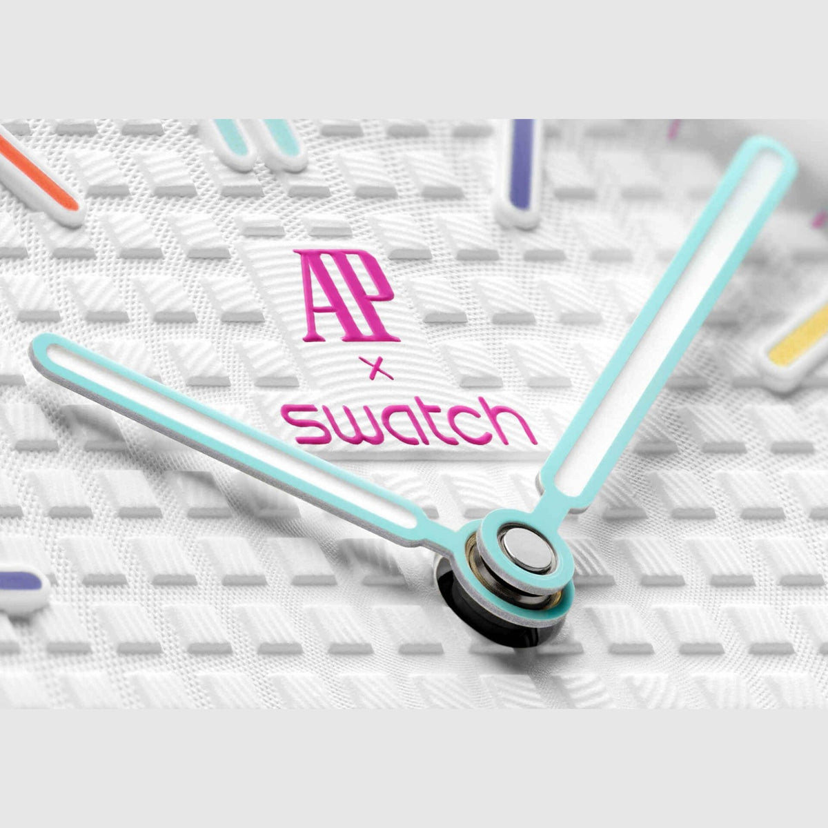 Audemars Piguet x Swatch Bioceramic Royal Pop Huit Blanc White