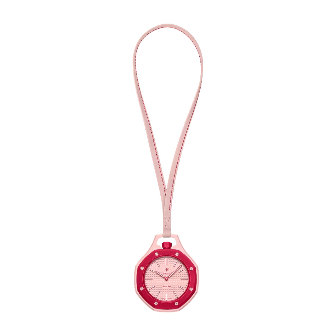 Audemars Piguet x Swatch Bioceramic Royal Pop Otto Rosso Pink