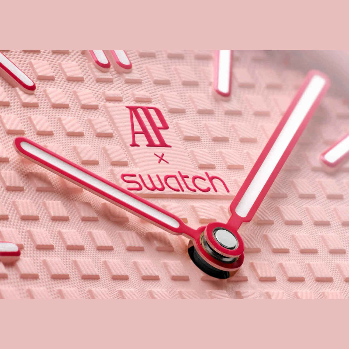 Audemars Piguet x Swatch Bioceramic Royal Pop Otto Rosso Pink