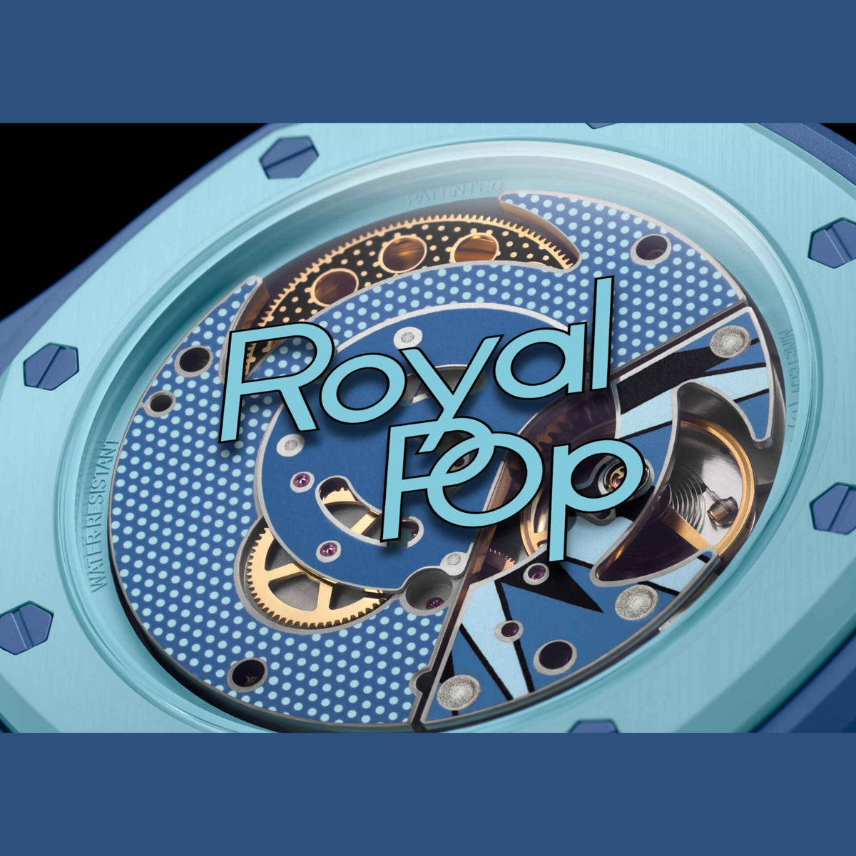 Audemars Piguet x Swatch Bioceramic Royal Pop Savonnette Lan Ba Blue