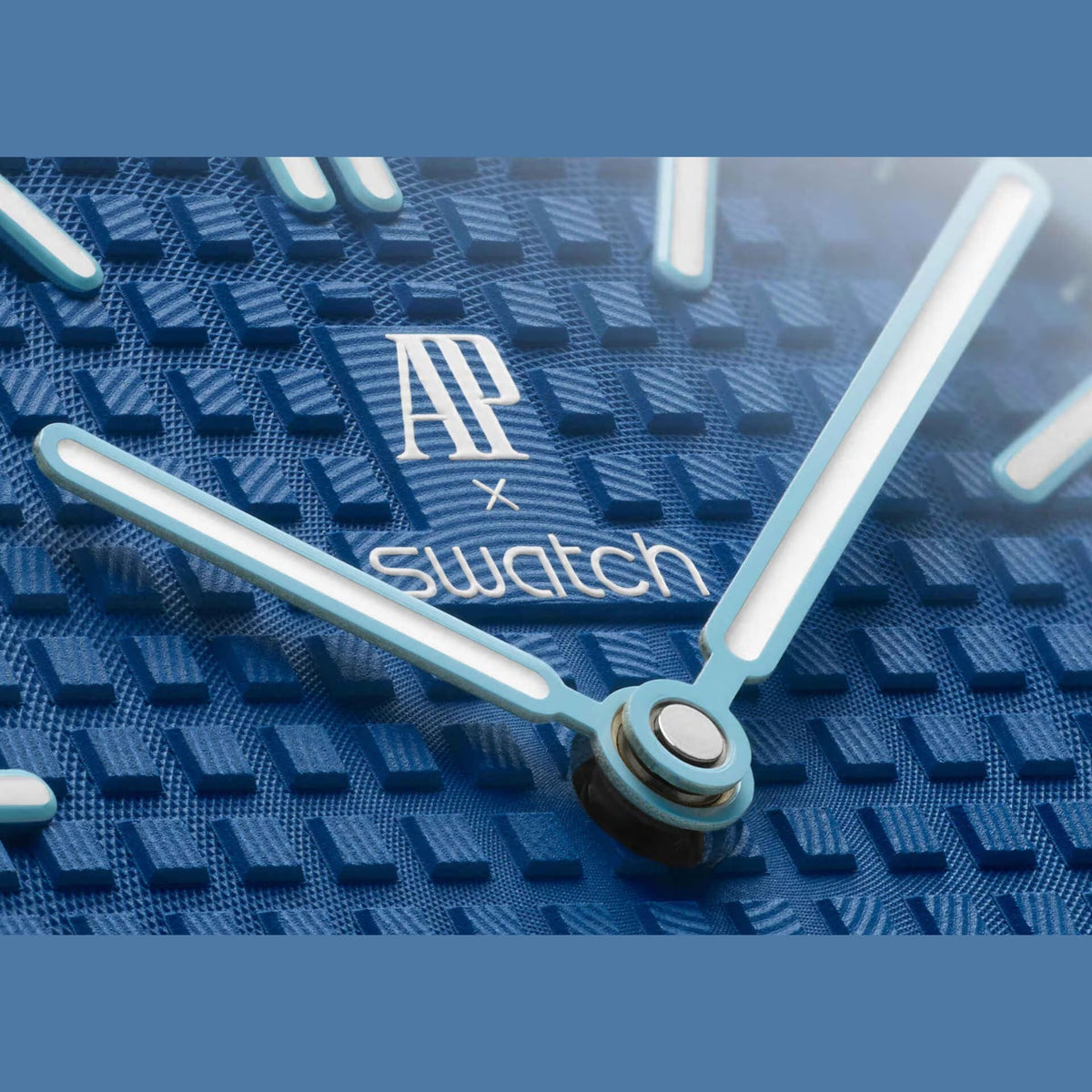 Audemars Piguet x Swatch Bioceramic Royal Pop Savonnette Lan Ba Blue