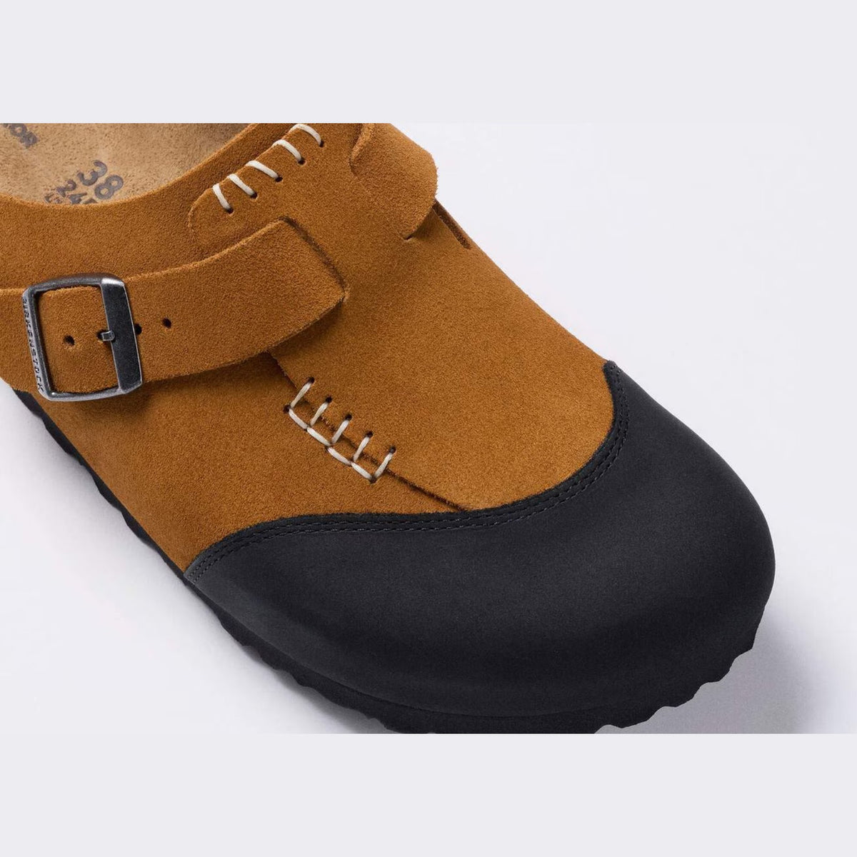 Birkenstock ADERERROR Boston Cap Suede Camel