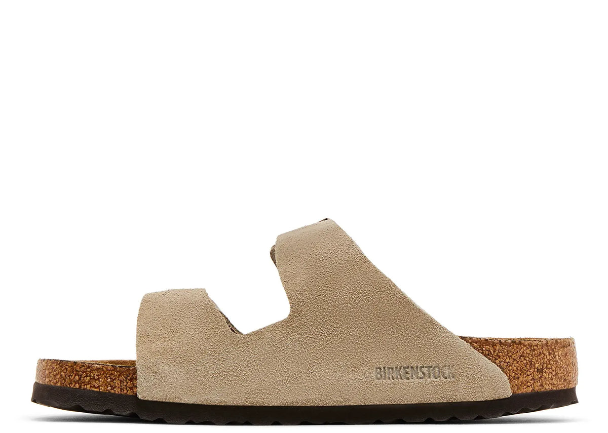 Birkenstock Arizona Soft Footbed Suede Taupe