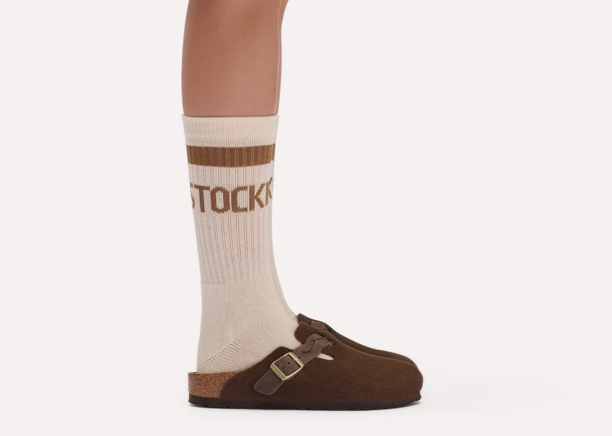 Birkenstock Boston Braided Suede Carafe