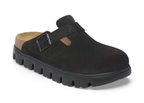 Birkenstock Boston Chunky Suede Black/Black