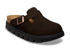 Birkenstock Boston Chunky Suede Mocca