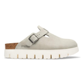 Birkenstock Boston Chunky Suede Oyster