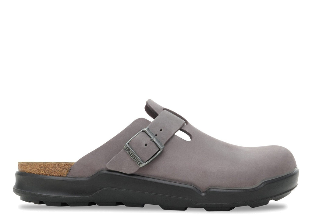 Birkenstock Boston Crosstown Waxy Leather Iron